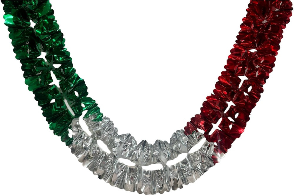 Adorno Toda Ocasión Gusano Grande Colores 1p Metálico Papel Picado® [Pieza]