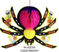 Adorno Halloween Araña #4 1p PapelChina Papel Picado® ARA405 [Pieza]