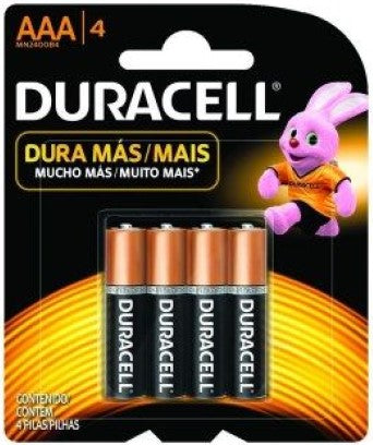 Pila Duracell "AAA" c/4 Proesa® [Paquete] 41333001098