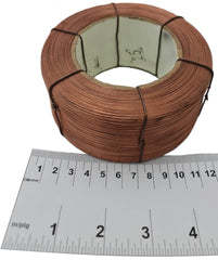 Alambre para Grapar Redondo Cobrizado #25 1.8kg 0.50mm DEACERO® 849010 [Rollo]