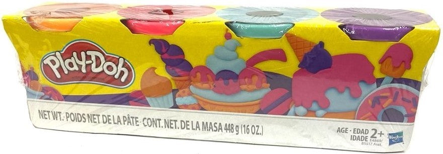 Masa p/Moldear Play-Doh paquete Colores Est.c/4 112g×4 Hasbro® 71845241 630509745104 3