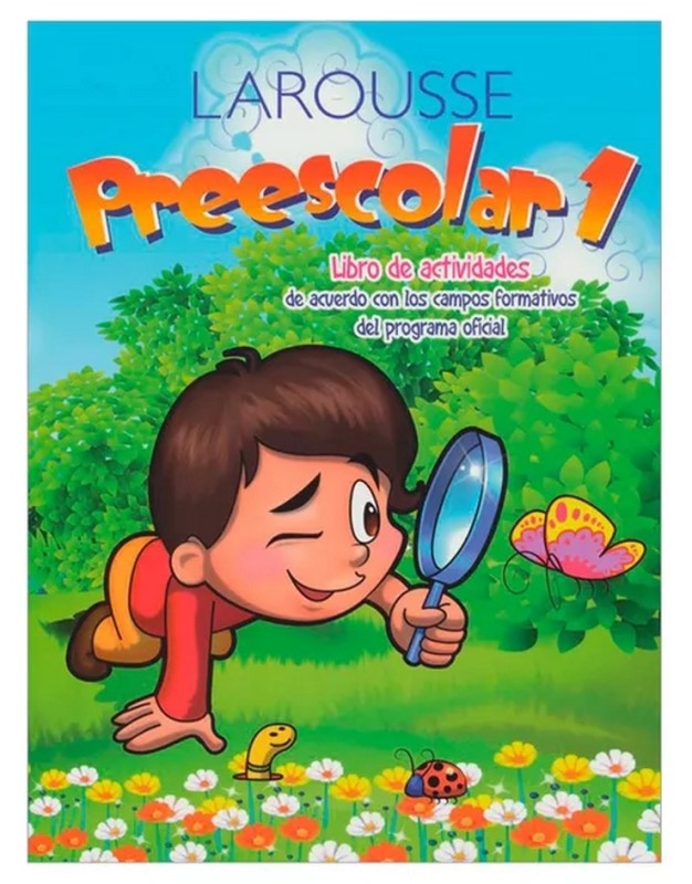 Libro de Actividades Preescolar 1 Larousse® 6271 Pieza 9786072110458