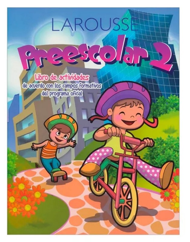 Libro de Actividades Preescolar 2 Larousse® 6272 [Pieza] 9786072110496
