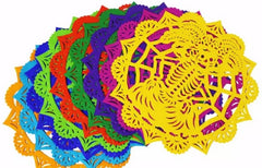 Adorno Halloween Fantasma con Espiral 1p Colores Papel Picado® [Pieza]