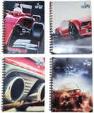 Cuaderno Profesional Espi Espiral Doble Autos 100 hojas Raya SkyBook® 751315 Pieza 7502228751816 01