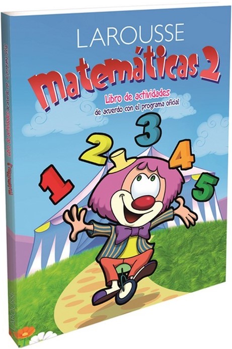 Libro de Actividades Preescolar Matemáticas 2 Larousse® 6277 Pieza 9786072110472