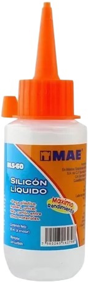 Silicon Liquido 60ml Transparente MAE® BLS-60 [Pieza] 7502265162798