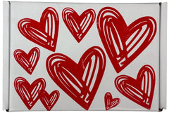 Caja Cartón San Valentín Corazones Blanco 20×15×6cm DaccArT® [Pieza] 7506457801571 2