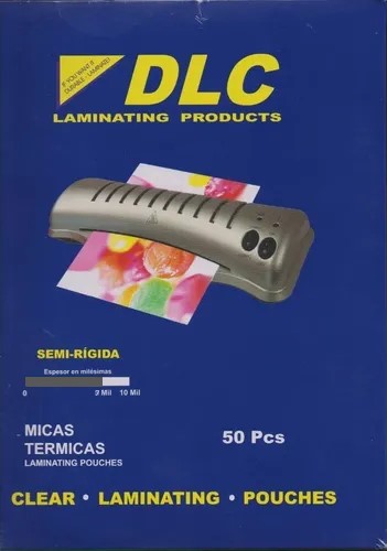 Mica p/Laminadora Oficio c/50 178 Micrones 229×368mm DLC® 0736 Caja 785640003085 02
