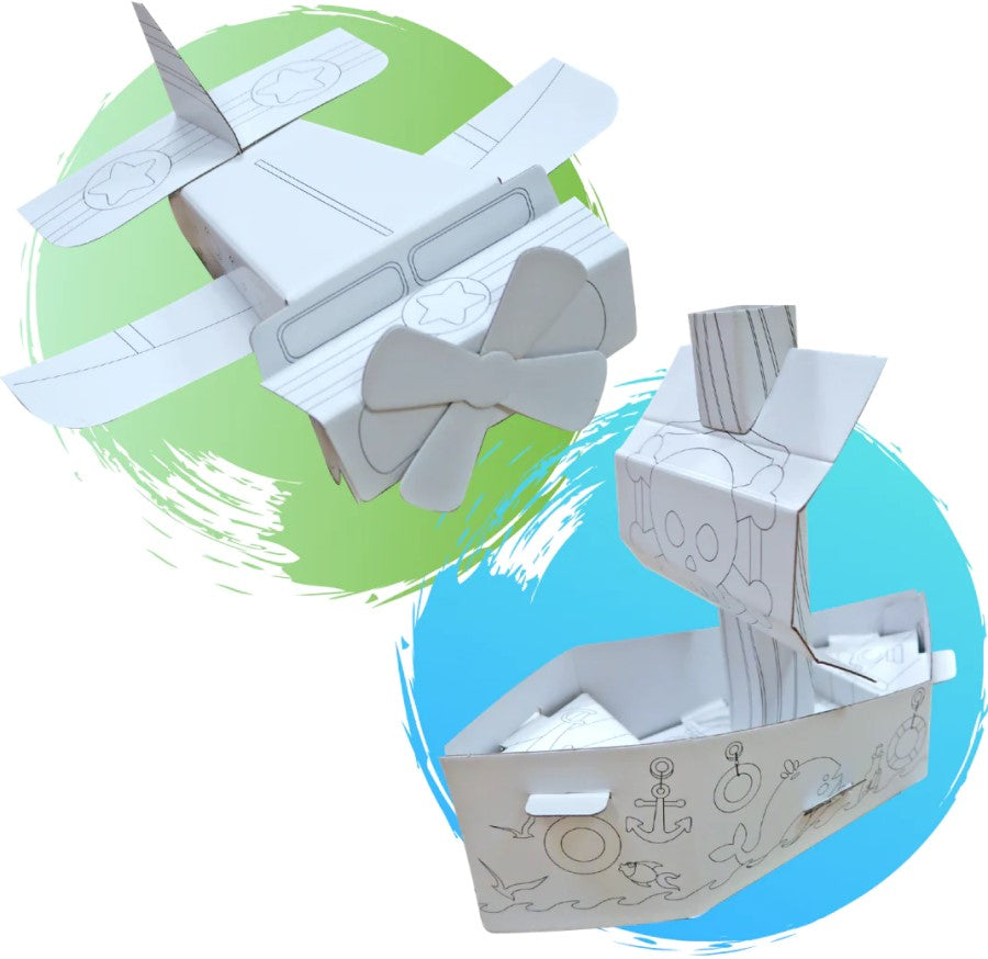 Material Didáctico Arma Tu Transporte DaccArT® [Pieza] 7506457801274 5