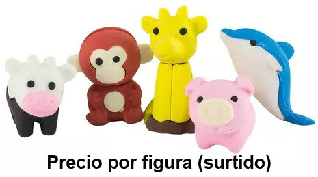 Borrador Figuras Animalitos Surtidos MAE® G-manim Pieza 7502237307141