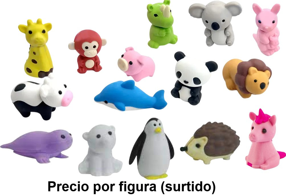Borrador Figuras Animalitos Surtidos MAE® G-manim [Pieza] Imagen secundaria del producto