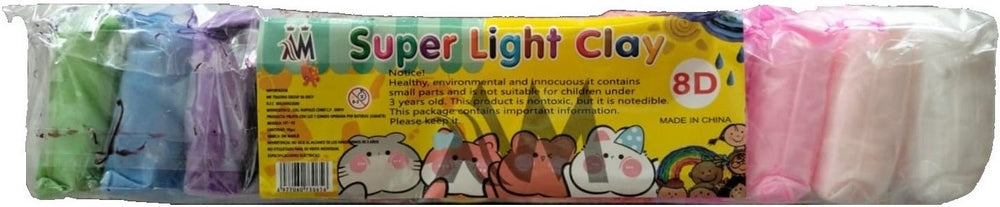 Foamy Moldeable c/12 bolsas de 7g c/u Colores 84g Youcaihui® [Pieza] 6939788900094