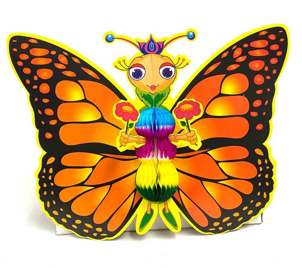 Adorno Toda Ocasión Mariposa Impresa Nº2 1p PapelChina Papel Picado® [Pieza]