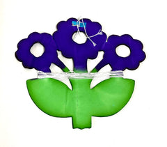 Adorno Toda Ocasión Festón Flor Morad 1p PapelChina Papel Picado® [Pieza]