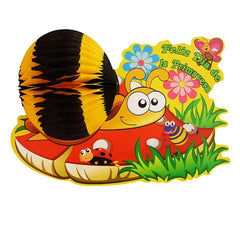 Adorno Dia Primavera Caracol 1p 33cm PapelChina Papel Picado® [Pieza]