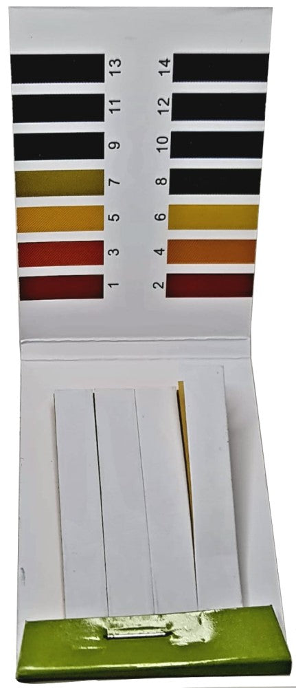 Indicador pH Tiras Reativas c/80 Rango 1-14 50×8 mm Proesa® [Pieza]