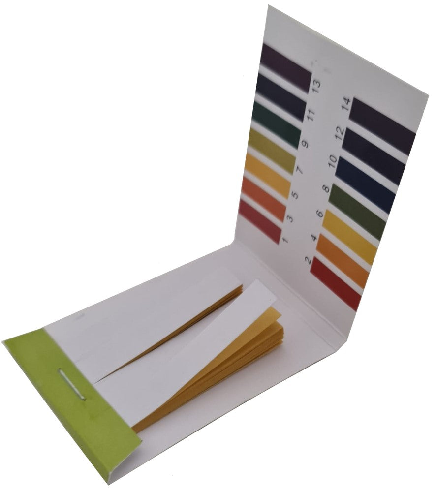 Indicador pH Tiras Reativas c/80 Rango 1-14 50×8 mm Proesa® [Pieza] 2