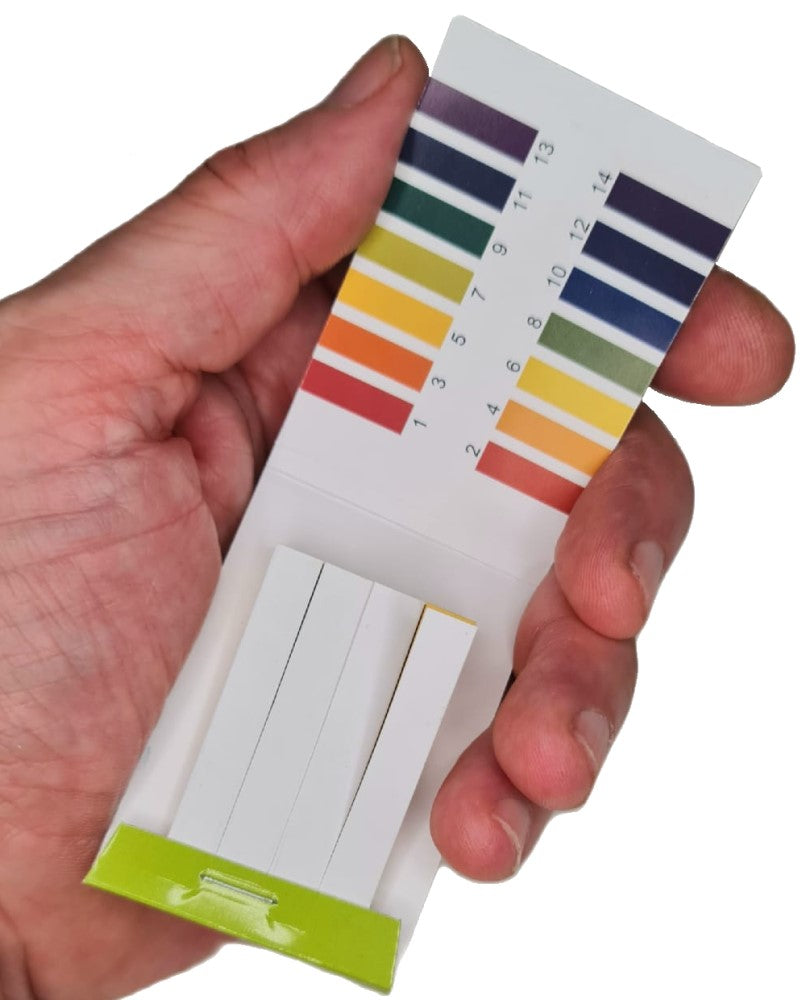 Indicador pH Tiras Reativas c/80 Rango 1-14 50×8 mm Proesa® [Pieza] 4