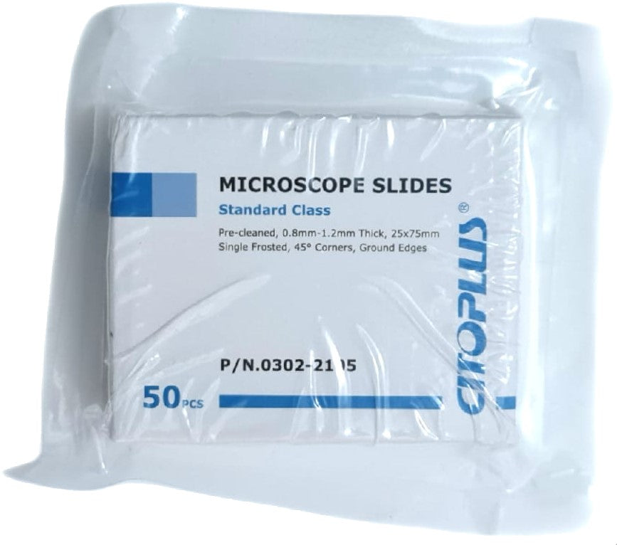 Portaobjetos Pulidos, Esquinas 45° c/50 Cristal 75×25×1mm CITOTEST® 0302-2105 [Caja] 2