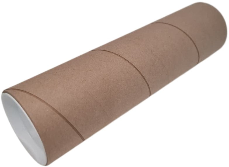 Tubo de Envío cartón c/tapa plástico Kraft Ø 8×30cm Proesa® S-3614 [Pieza] Imagen principal del producto
