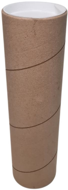 Tubo de Envío cartón c/tapa plástico Kraft Ø 8×30cm Proesa® S-3614 [Pieza] 3