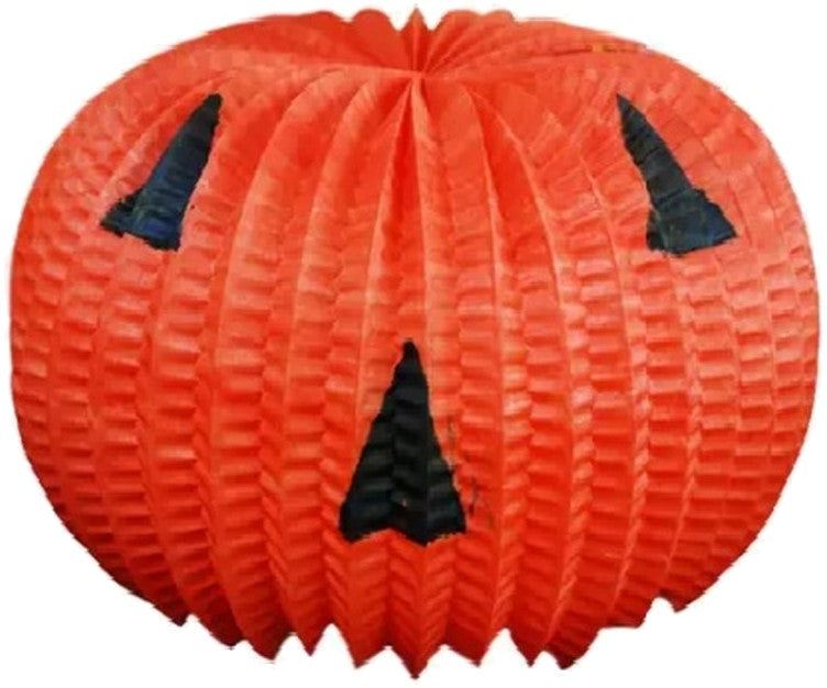 Adorno Halloween Calabaza p/Foco 1p Papel Picado® [Pieza]