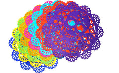Adorno Día de Muertos Blonda Día Muertos 1p Colores Papel Picado® [Pieza]