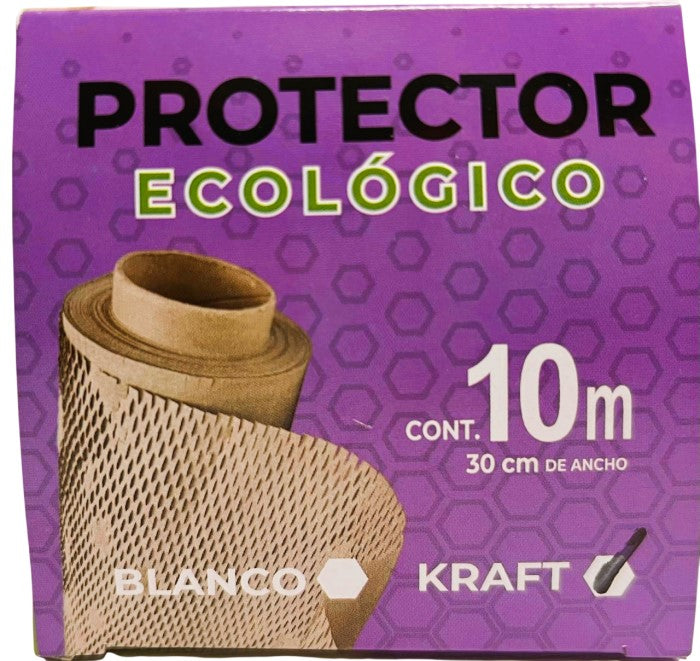 Rollo Papel para Empaque Tipo Malla Panal Kraft 30cm×10m TecnoEmbalajes® [Pieza] 7506457801700 5