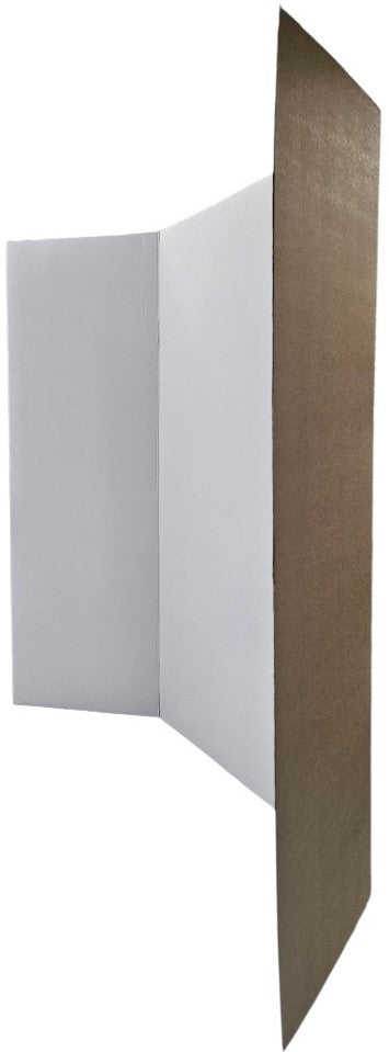 Tríptico Cartón Corrugado 1 Cara Blanco 81×104cm Proesa® [Pieza] 5