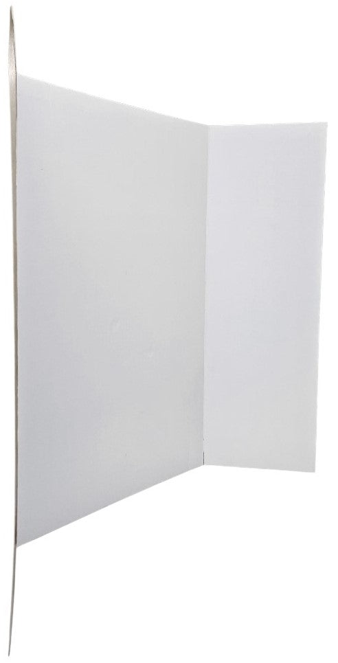 Tríptico Cartón Corrugado 1 Cara Blanco 81×104cm Proesa® [Pieza] 6