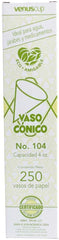 Conos de Papel p/Agua c/250 Bond Blanco Nº104 Venus Cup® A2CG5000 [Caja] 648299072034 4