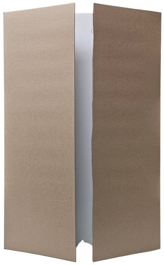Tríptico Cartón Corrugado 1 Cara Blanco 92×119cm Proesa® [Pieza] 4
