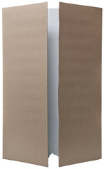 Tríptico Cartón Corrugado 1 Cara Blanco 92×119cm Proesa® [Pieza] 4