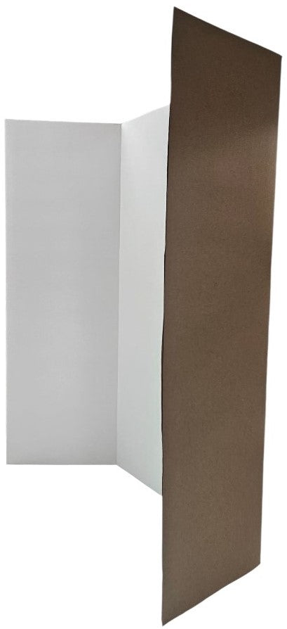 Tríptico Cartón 1 Cara Blanco Micro Corrugado 90×118cm Proesa® [Pieza] 5