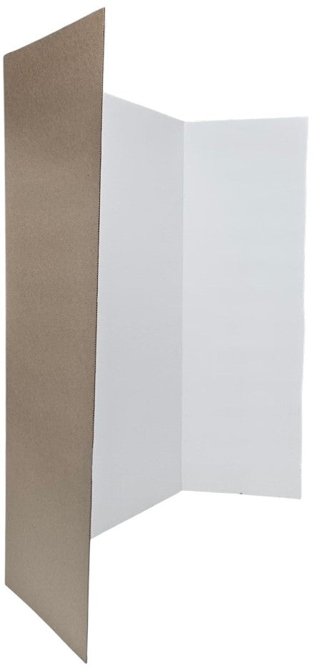 Tríptico Cartón Corrugado 1 Cara Blanco 92×119cm Proesa® [Pieza] 6
