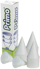 Conos de Papel p/Agua c/250 Bond Blanco Nº104 Primo® COP0401 [Caja] 7501219111554