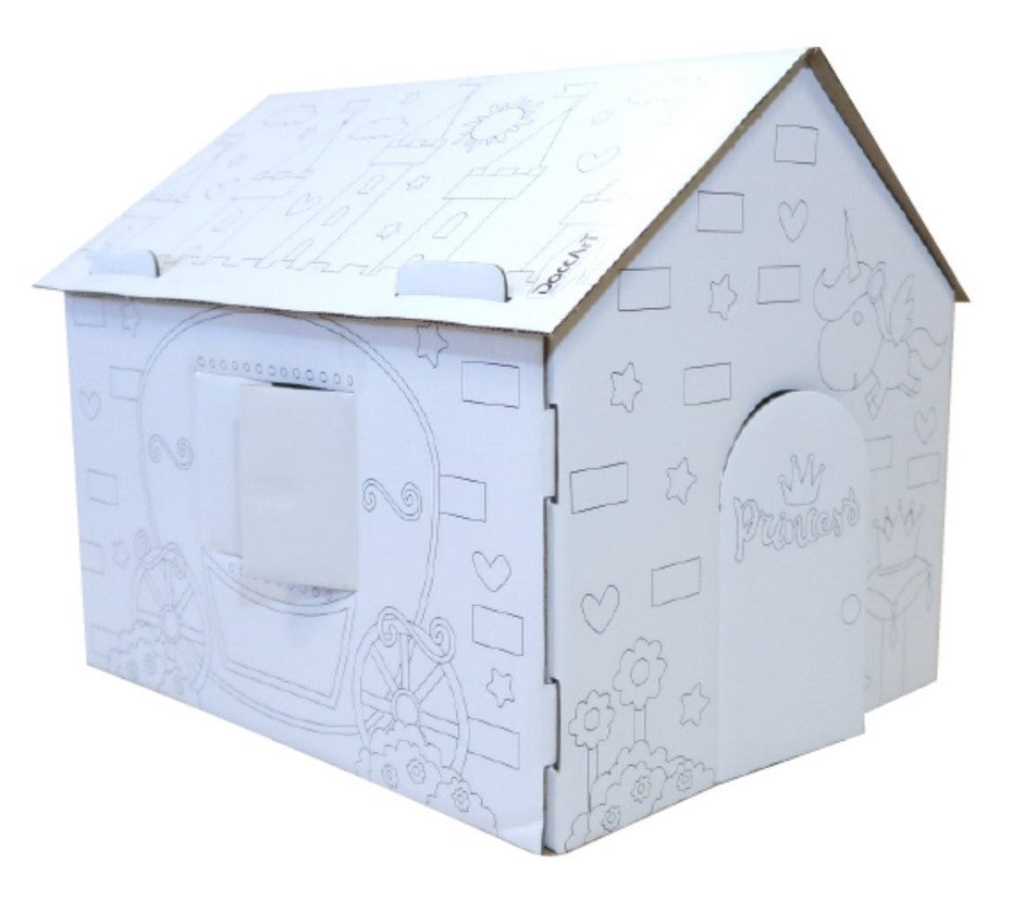 Material Didáctico Casita Coloréame Princesas DaccArT® [Pieza] 7506457801151 2