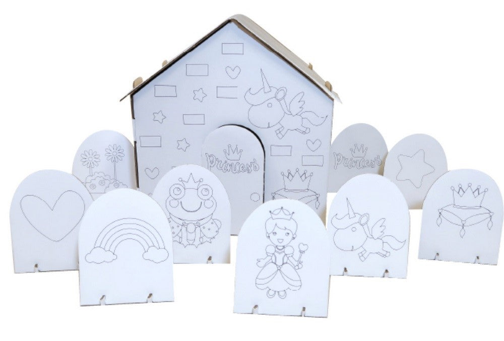 Material Didáctico Casita Coloréame Princesas DaccArT® [Pieza] 7506457801151 3