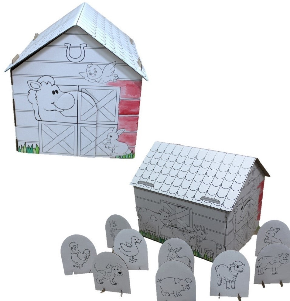 Material Didáctico Casita Coloréame Granja DaccArT® [Pieza] 7506457800642 2