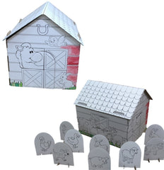 Material Didáctico Casita Coloréame Granja DaccArT® [Pieza] 7506457800642 2