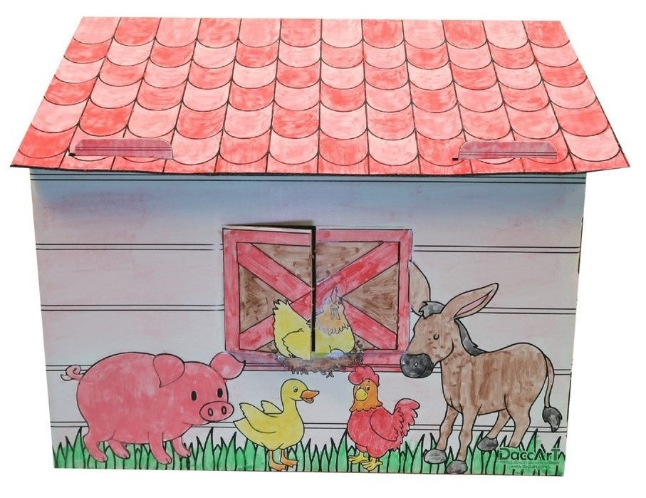 Material Didáctico Casita Coloréame Granja DaccArT® [Pieza] 7506457800642 4