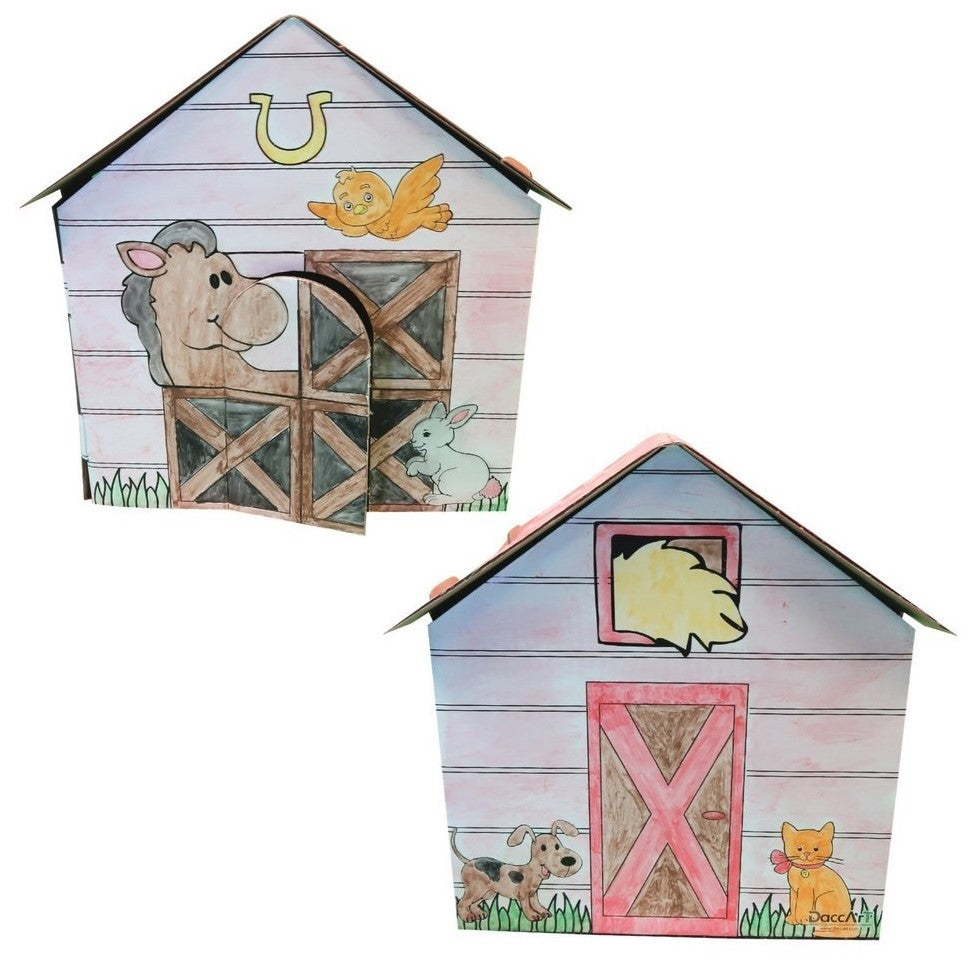 Material Didáctico Casita Coloréame Granja DaccArT® [Pieza] 7506457800642 5
