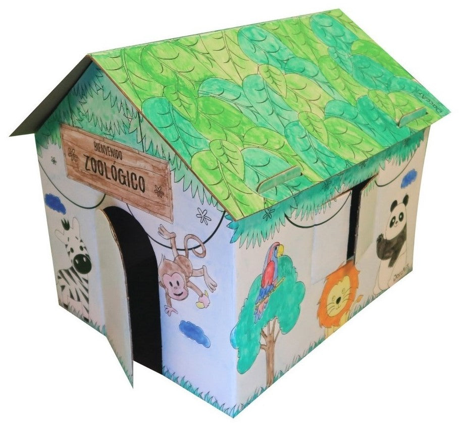 Material Didáctico Casita Coloréame Zoológico DaccArT® [Pieza] 7506457800659 3