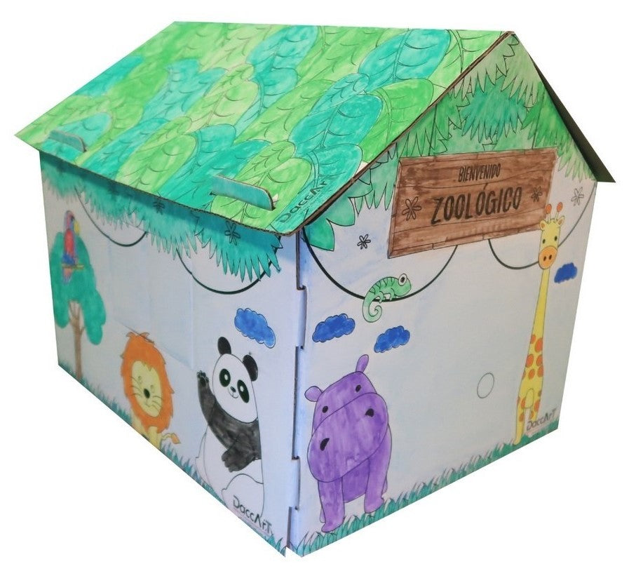 Material Didáctico Casita Coloréame Zoológico DaccArT® [Pieza] 7506457800659 6