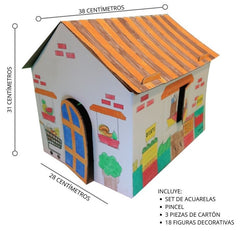 Material Didáctico Casita Coloréame Supermercado DaccArT® [Pieza] 7506457800789