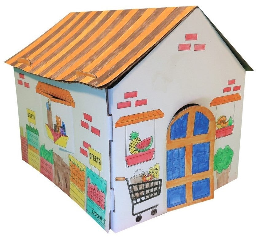Material Didáctico Casita Coloréame Supermercado DaccArT® [Pieza] 7506457800789 3