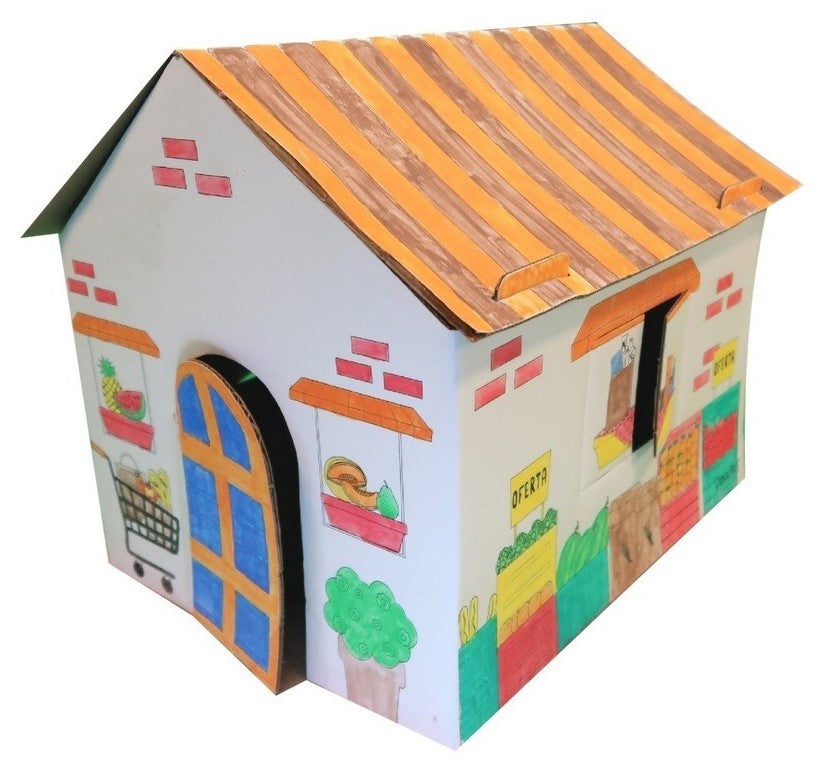 Material Didáctico Casita Coloréame Supermercado DaccArT® [Pieza] 7506457800789 4