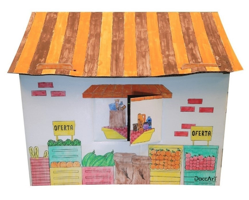 Material Didáctico Casita Coloréame Supermercado DaccArT® [Pieza] 7506457800789 5