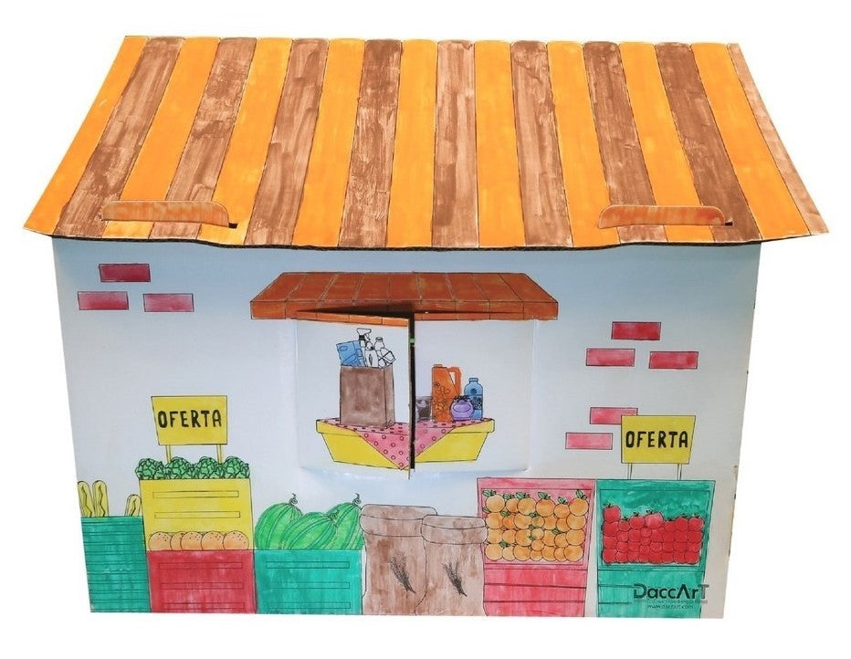 Material Didáctico Casita Coloréame Supermercado DaccArT® [Pieza] 7506457800789 6